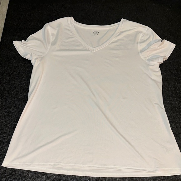 Athletic Works Tops - White V-Neck Women's Top athletic works size XL